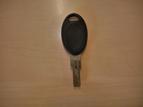 Schlüssel mit der Schließung FW024 Original Ersatzteil T.E.C.