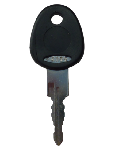 Schlüssel mit der Schließung F4155 Original Ersatzteil T.E.C
